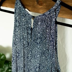 GAP Navy Paisley Romper